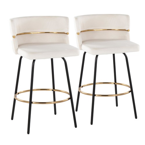 Cinch Claire 26" Fixed-height Counter Stool - Set Of 2